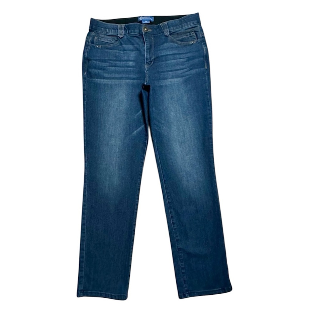 Democracy High Rise Slim Straight Jeans size 14